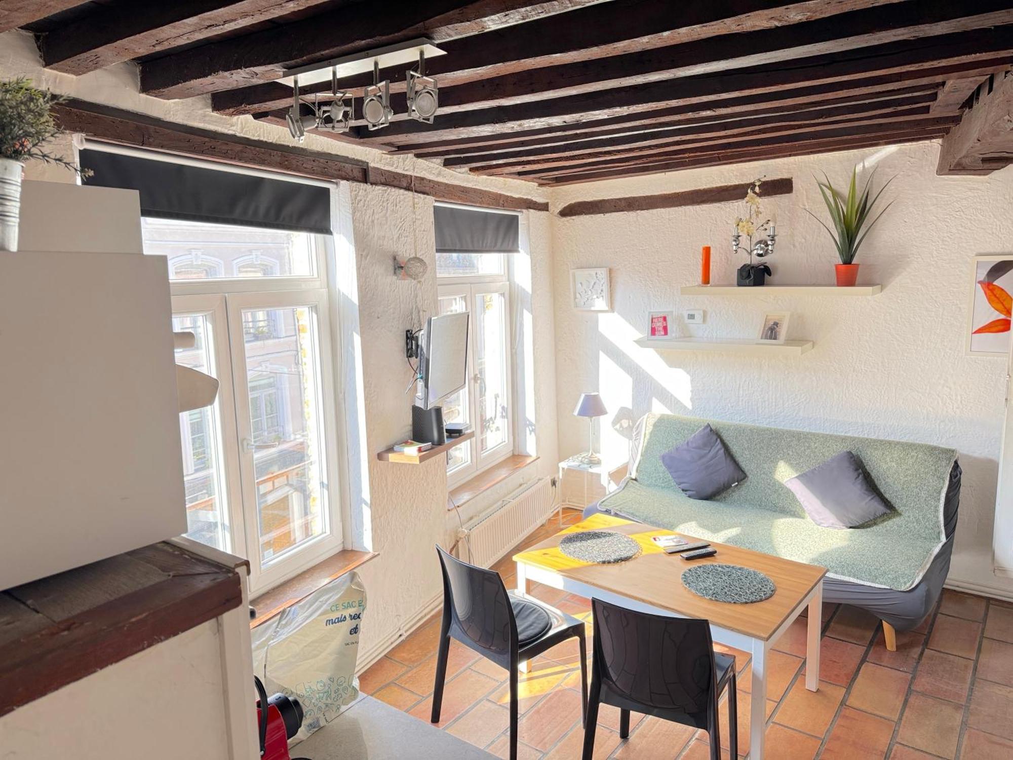 Charme Vieux Lille Apartment 1 Chambre 24H24H Access Eksteriør billede